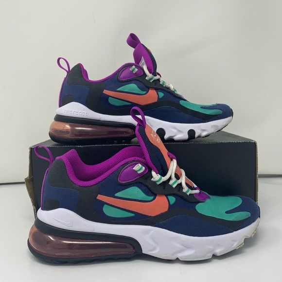 Nike Shoes - Nike Air Max 270 Kinetic Green Blue Ember